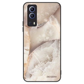 Szilikon tok erre a típusra Vivo Y52 5G - Cream marble