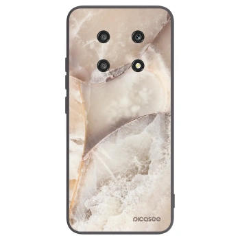 Picasee fekete szilikon tok az alábbi mobiltelefonokra Honor Magic4 Lite 5G - Cream marble