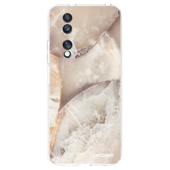 Picasee átlátszó szilikon tok az alábbi mobiltelefonokra Honor 70 - Cream marble