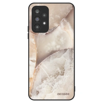 Szilikon tok erre a típusra Samsung Galaxy A73 5G - Cream marble