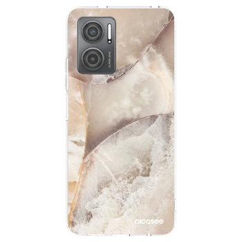 Picasee átlátszó szilikon tok az alábbi mobiltelefonokra Xiaomi Redmi 10 5G - Cream marble
