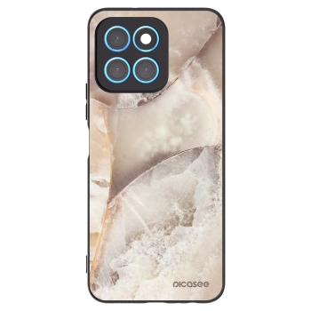 Picasee fekete szilikon tok az alábbi mobiltelefonokra Honor X8 5G - Cream marble