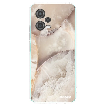 Picasee átlátszó szilikon tok az alábbi mobiltelefonokra Xiaomi Poco X5 - Cream marble