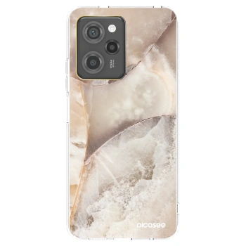 Picasee átlátszó szilikon tok az alábbi mobiltelefonokra Xiaomi Poco X5 Pro - Cream marble