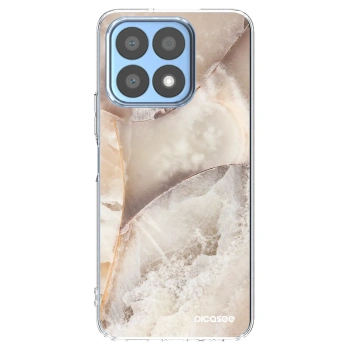 Picasee átlátszó szilikon tok az alábbi mobiltelefonokra Honor X8a - Cream marble