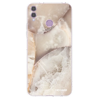 Picasee átlátszó szilikon tok az alábbi mobiltelefonokra Honor 8X - Cream marble