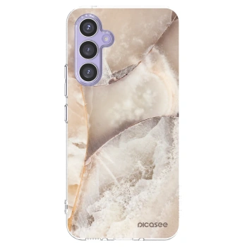 Picasee átlátszó szilikon tok az alábbi mobiltelefonokra Samsung Galaxy A54 5G A546B - Cream marble