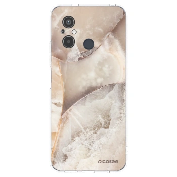 Picasee átlátszó szilikon tok az alábbi mobiltelefonokra Xiaomi Redmi 12C - Cream marble