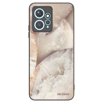 Picasee fekete szilikon tok az alábbi mobiltelefonokra Xiaomi Redmi Note 12 4G - Cream marble