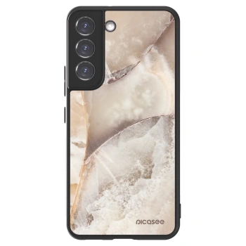 Picasee ULTIMATE CASE PowerShare Samsung Galaxy S22 5G - készülékre - Cream marble