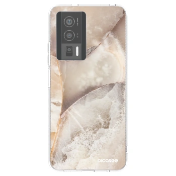 Picasee átlátszó szilikon tok az alábbi mobiltelefonokra Xiaomi Poco F5 Pro 5G - Cream marble