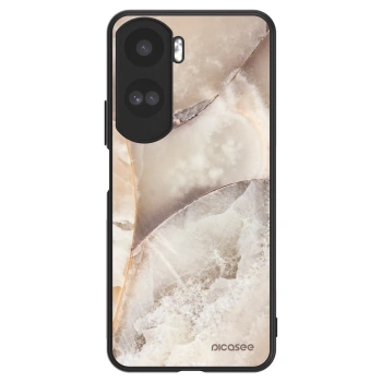 Szilikon tok erre a típusra Honor 90 Lite 5G - Cream marble