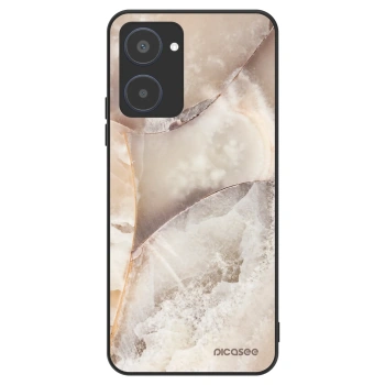 Szilikon tok erre a típusra Realme 10 4G - Cream marble