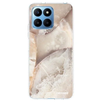Picasee átlátszó szilikon tok az alábbi mobiltelefonokra Honor 70 Lite - Cream marble