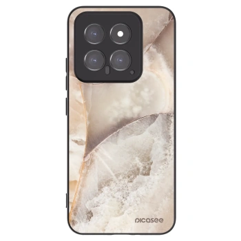 Picasee fekete szilikon tok az alábbi mobiltelefonokra Xiaomi 14 - Cream marble