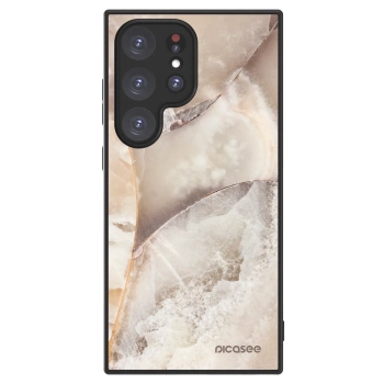 Picasee ULTIMATE CASE PowerShare Samsung Galaxy S24 Ultra S928B 5G - készülékre - Cream marble
