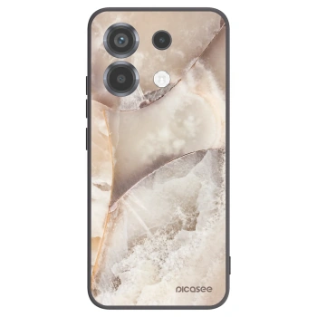 Picasee fekete szilikon tok az alábbi mobiltelefonokra Xiaomi Poco X6 - Cream marble