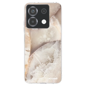 Picasee átlátszó szilikon tok az alábbi mobiltelefonokra Xiaomi Poco X6 - Cream marble