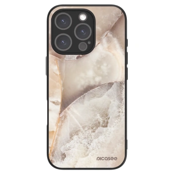 Picasee ULTIMATE CASE Apple iPhone 16 Pro - készülékre - Cream marble