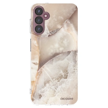 Picasee átlátszó szilikon tok az alábbi mobiltelefonokra Samsung Galaxy A05s A057G - Cream marble