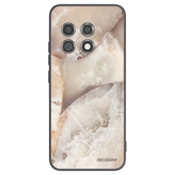 Picasee fekete szilikon tok az alábbi mobiltelefonokra OnePlus 11 5G - Cream marble
