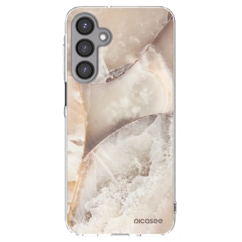 Picasee átlátszó szilikon tok az alábbi mobiltelefonokra Samsung Galaxy A16 5G - Cream marble