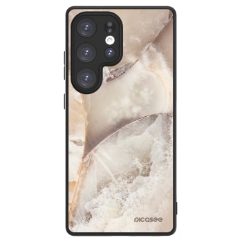 Picasee ULTIMATE CASE PowerShare Samsung Galaxy S25 Ultra 5G - készülékre - Cream marble
