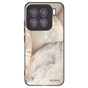 Picasee fekete szilikon tok az alábbi mobiltelefonokra Xiaomi 15 - Cream marble