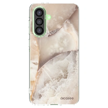 Picasee átlátszó szilikon tok az alábbi mobiltelefonokra Samsung Galaxy A26 5G A266B - Cream marble