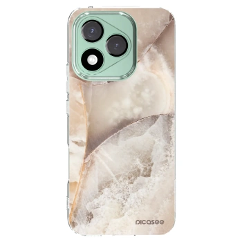Picasee átlátszó szilikon tok az alábbi mobiltelefonokra Honor 400 Lite 5G - Cream marble