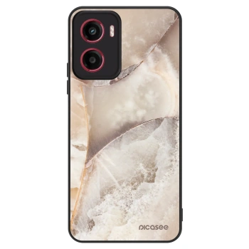 Szilikon tok erre a típusra Motorola Moto G05 - Cream marble