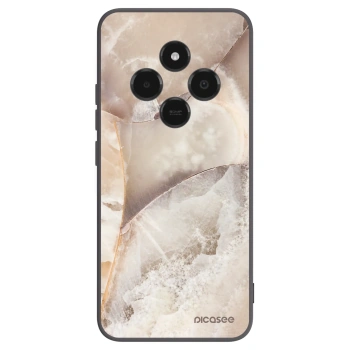 Picasee fekete szilikon tok az alábbi mobiltelefonokra Xiaomi Poco C75 - Cream marble