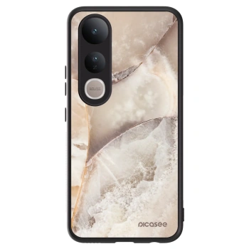 Szilikon tok erre a típusra Vivo V50 Lite 5G - Cream marble