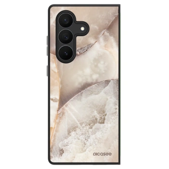 Szilikon tok erre a típusra Samsung Galaxy Z Fold7 5G - Cream marble