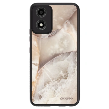 Szilikon tok erre a típusra Motorola Moto E14 - Cream marble