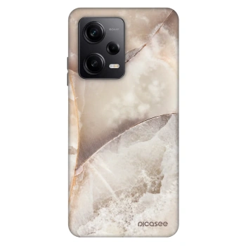Szilikon tok erre a típusra Xiaomi Redmi Note 12 Pro 5G - Cream marble