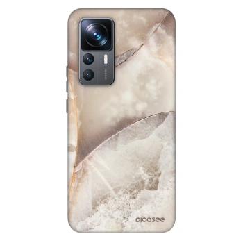 Szilikon tok erre a típusra Xiaomi 12T Pro - Cream marble