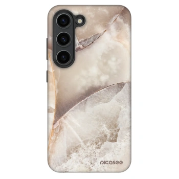 Picasee Fashion Case Samsung Galaxy S23+ 5G - Cream marble