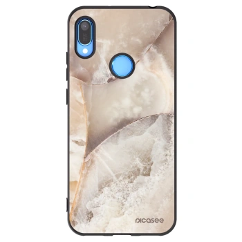 Tok az alábbi mobiltelefonokra Huawei Y6 2019 - Cream marble