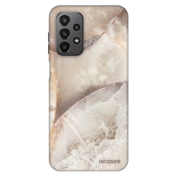 Szilikon tok erre a típusra Samsung Galaxy A23 A235F 4G - Cream marble