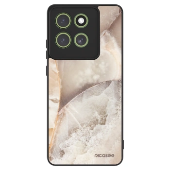 Szilikon tok erre a típusra Motorola Moto G86 5G - Cream marble