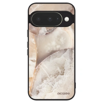 Szilikon tok erre a típusra Google Pixel 10 - Cream marble