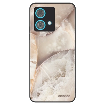 Szilikon tok erre a típusra Motorola Edge 40 Neo - Cream marble