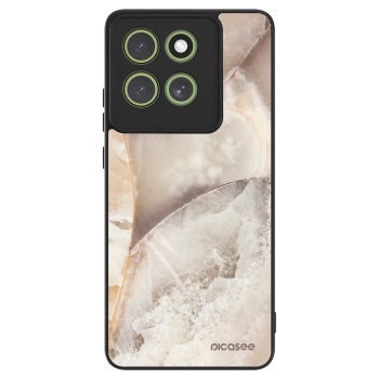 Szilikon tok erre a típusra Motorola Moto G86 Power 5G - Cream marble