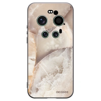 Picasee fekete szilikon tok az alábbi mobiltelefonokra Xiaomi 17 Ultra - Cream marble