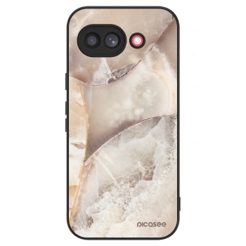Szilikon tok erre a típusra Google Pixel 10a - Cream marble