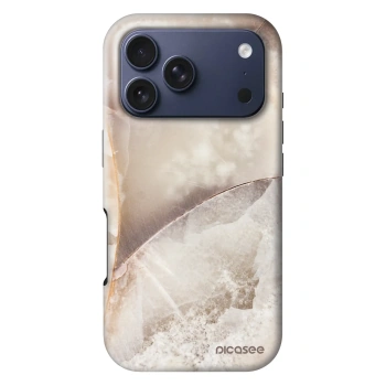 Szilikon tok erre a típusra Apple iPhone 18 Pro - Cream marble