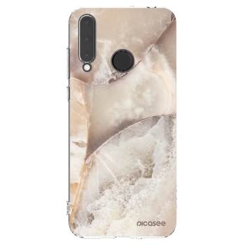 Picasee átlátszó szilikon tok az alábbi mobiltelefonokra Honor 20 Lite - Cream marble