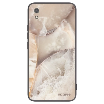 Picasee fekete szilikon tok az alábbi mobiltelefonokra Xiaomi Redmi 7A - Cream marble