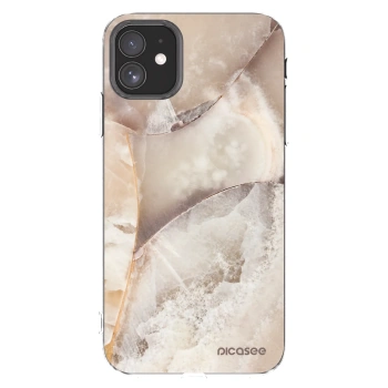 Picasee átlátszó szilikon tok az alábbi mobiltelefonokra Apple iPhone 11 - Cream marble